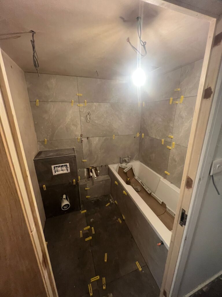 WhatsApp Image 2023-06-02 at 19.20.09 Full complete bathroom plumbing and large tiles 1200/600